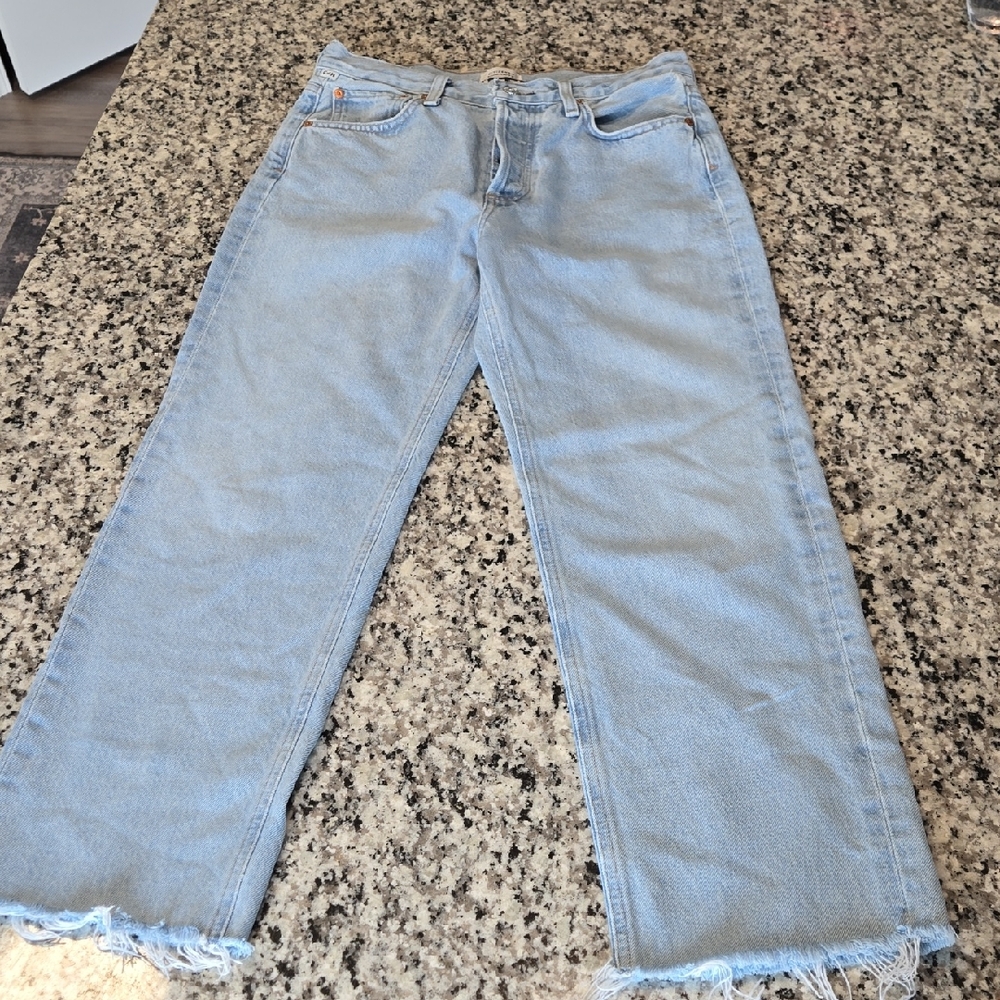 Citizens Of Humanity Flornece Light Blue Straight Leg Jeans 25